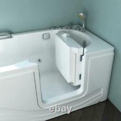 New Seniors Whirlpool Bathtub for Caregiver With Fittings Seniorenbadewanne