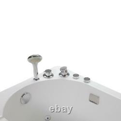 New Seniors Whirlpool Bathtub for Caregiver With Fittings Seniorenbadewanne