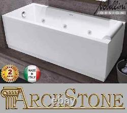 Novellini Calos Hydro Plus 170x75 Bathtub Hydro Whirlpool 2 Panels Column