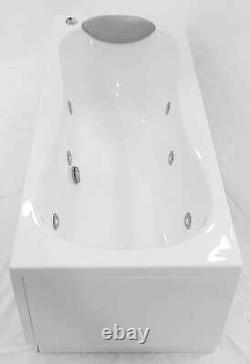 Novellini Calypso Eco Bathtub 2 Panels Reversible Hydro Whirlpool 6 Jets