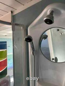 Novellini vogue (rrp 7100) corner bath 1650x850 multi spa with whirlpool system