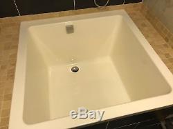 Omnitub Oriental Deep Soaking Japanese Style Bath 1050x1050x600 Plus Bath Fill