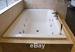 Opulence Luxury Large Double Ended Bath Optional Whirlpool Spa Jacuzzi System