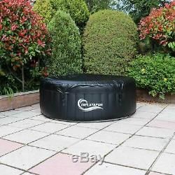 Outdoor Garden Portable Heated Inflatable Hot Tub Jacuzzi 2-4 Person Spa Bubble