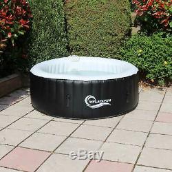 Outdoor Garden Portable Heated Inflatable Hot Tub Jacuzzi 2-4 Person Spa Bubble