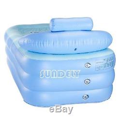 Outdoor Inflatable Spa Bath Bathtub Portable Foldable Bathroom Jacuzzi Hot Tub