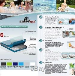 Outdoor Jacuzzi Spa Garden Inflatable Hot Tub Relax Massage Bathtub Bubble Bath
