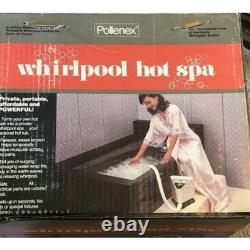 POLLENEX Whirlpool Hot Spa Portable Inflatable Bathtub Massage Therapy
