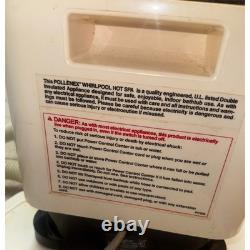 POLLENEX Whirlpool Hot Spa Portable Inflatable Bathtub Massage Therapy