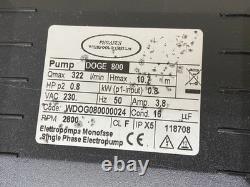 Pegasus doge 800 whirlpool pump with pneumatic switch and imperial union #8199#