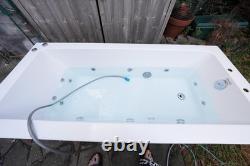 Phoenix Rectangular Acrylic Bathtub 1800 x 800 SE 12-Jet Whirlpool Jacuzzi + LED Phoenix Rectangular Acrylic Bathtub 1800 x 800 SE 12-Jet Whirlpool Jacuzzi + LED