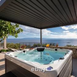 Platinum Spas Trident Hot Tub 5 Person 40 Jet Jacuzzi Outdoor Spa Luxury UK