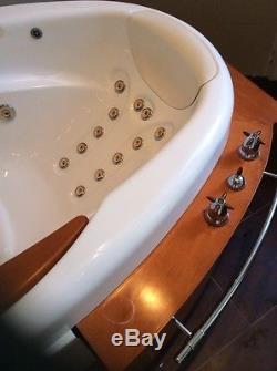 Porcelanosa System Pool Spa Light Jacuzzi Waterfall feature taps