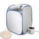 Portable Steam Sauna SPAWeight Loss Slimming Silver Grey Steamer Room Tent