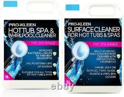 Pro-Kleen Whirlpool Bath and Hot Tub Internal Pipe System Flush Cleaner (5L)