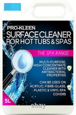 Pro-Kleen Whirlpool Bath and Hot Tub Internal Pipe System Flush Cleaner (5L)