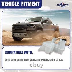 Ram 2500 3500 4500 Engine Coolant Reservoir 68166475AB Compatible Fit Genuine