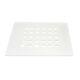 Replacement Cover Drain White Rectangular for Box Shower Grandform ACC-TOL11-B