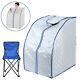 Ridgeyard Portable Far Infrared Sauna Spa Slimming Detox Therapy Room With Chair