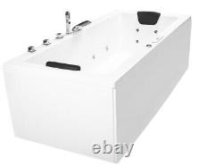 Rights/Left Whirlpool Bathtub With 22/24 Nozzle + Heater Ozone Corner Bath