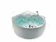 Round Corner Whirlpool Spa Bath Hot Tub Massage Jets White Milano II