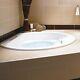 SALERNO 1450 x 1650 inset whirlpool and airspa bath BH012