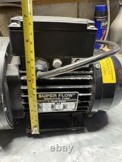 SUPER FLOW, Whirlpool pump, Spa Bath, 0.5hp