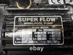 SUPER FLOW, Whirlpool pump, Spa Bath, 0.5hp