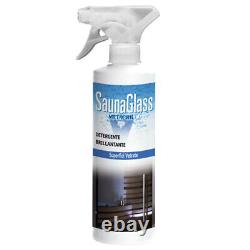 SaunaGlass Cleaner and Polisher for Sauna Glass 500ml Acrylic