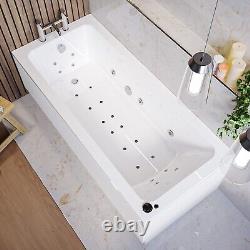 Single Ended Whirlpool Spa Bath with 14 Whirlpool & 12 Airspa Jets 17 BeBa 26235