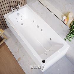 Single Ended Whirlpool Spa Bath with 14 Whirlpool Jets 1700 x 750mm BeBa 26233