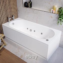 Single Ended Whirlpool Spa Bath with 6 Whirlpool Jets 1700 x 750mm BeBa 26225