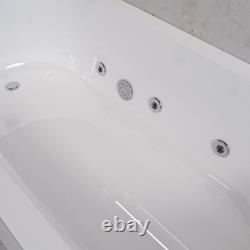 Single Ended Whirlpool Spa Bath with 6 Whirlpool Jets 1700 x 750mm BeBa 26225