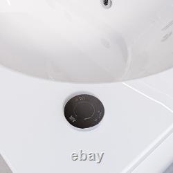 Single Ended Whirlpool Spa Bath with 6 Whirlpool Jets 1700 x 750mm BeBa 26225