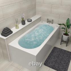 Single Ended Whirlpool Spa Bath with 6 Whirlpool Jets 1700 x 750mm BeBa 26225