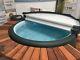 Softub T220 Legend Hot tub Green & Blue with Wooden Surrund Pre-Owned