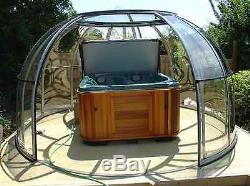 Spa Dome Orlando Hot Tub Jacuzzi Enclosure Alternative To A Gazebo Modern Design