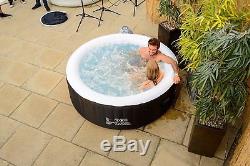 Spa Inflatable Tub Hot Jacuzzi Portable Bath Massage Spa Outdoor 2-4 Person