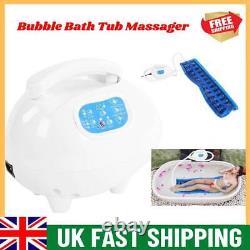 Spa Massage Mat Waterproof Bubble Bath Tub with Air Hose Body Relaxing Soothing UK