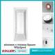 Square 1600mm x 700mm Single Ended Bath Tub Whirlpool Spa Lights 6-8-11 Jets