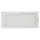 Square 1700mm x 750mm 12 Jet Chrome V-Tec Single Ended Whirlpool Bath