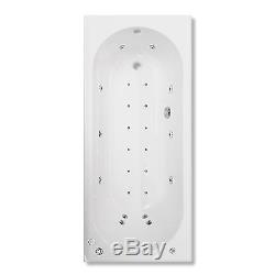 Standard 1700 x 700mm Bath With ECO 24 Jet Whirlspa System With LED Light