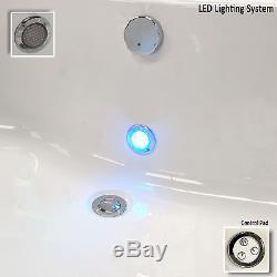 Standard 1700 x 700mm Bath With ECO 24 Jet Whirlspa System With LED Light