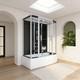 Steam Shower Whirlpool Bath Aquatech 1700 x 900 Cabin Enclosure Room Cubicle UK