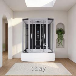 Steam Shower Whirlpool Bath Aquatech 1700 x 900 Cabin Enclosure Room Cubicle UK