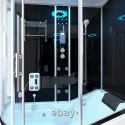 Steam Shower Whirlpool Bath Aquatech 1700 x 900 Cabin Room Cubicle UK Left Hand