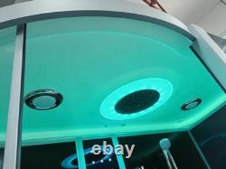 Steam Shower Whirlpool Bath Aquatech 1700 x 900 Cabin Room Cubicle UK Left Hand