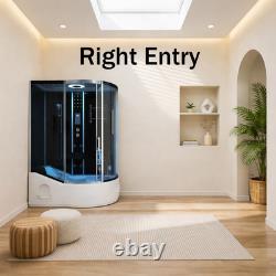 Steam Shower Whirlpool Bath Aquatech 1700 x 900 Cabin Room Cubicle UK Right Hand Steam Shower Whirlpool Bath Aquatech 1700 x 900 Cabin Room Cubicle UK Right Hand