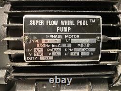 Super Flow Whirl Pool Pump 1 Phase Motor