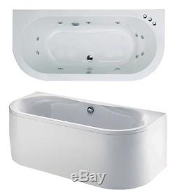 Supercast Trojan Decadence Twin Ended Whirlpool Jacuzzi Spa Bath Chromotherapy